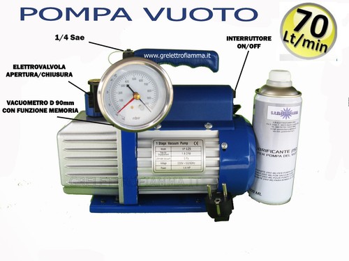 Pompa vuoto 70lt - vuoto,